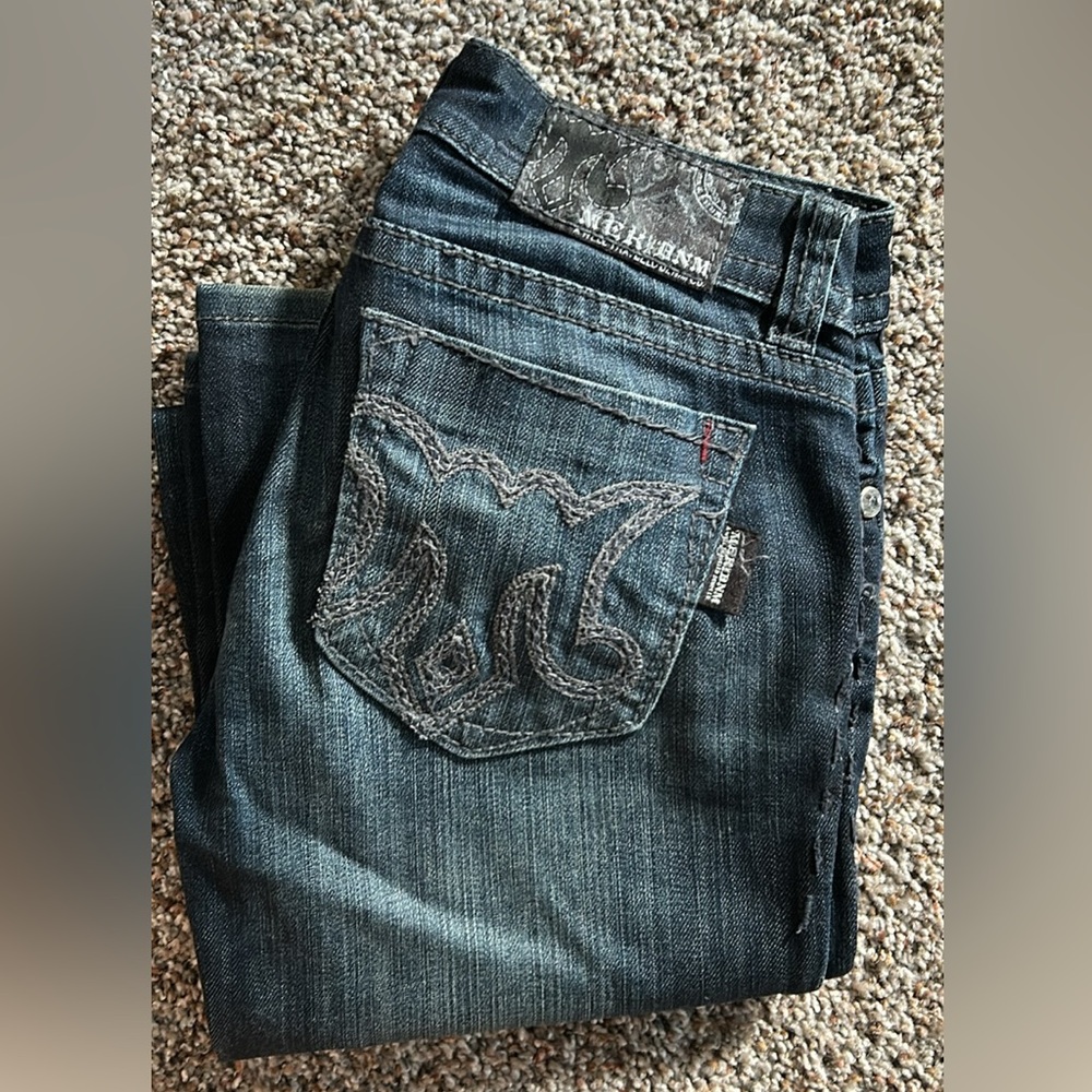Miss Me Women's Boot Cut Jeans - Dark Blue